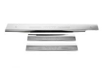Mercedes Vito W638 1996-2003 Interior door sill plates OmsaLine (3 pcs, stainless steel) photo 2
