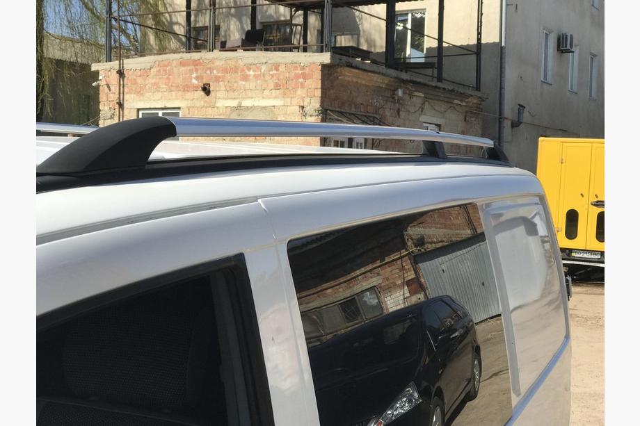 Mercedes Vito W638 1996-2003 Chrome Roof Rails Metal Feet Photo 2
