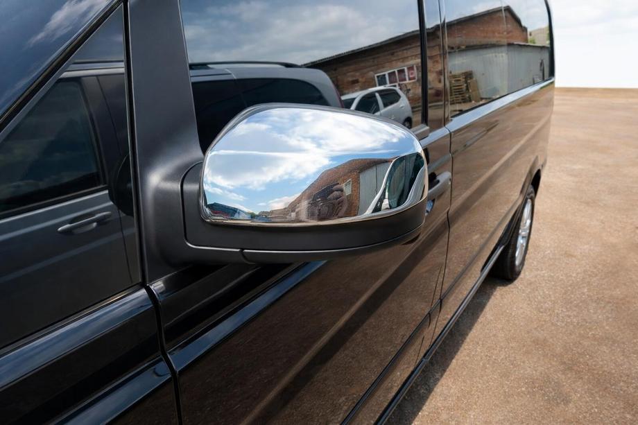 Mercedes Vito W639 2004-2014 Chrome Mirror Covers Vito 2010-2015 (2 pcs) OmsaLine - Chrome Plastic Image