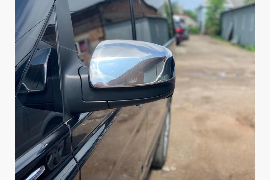 Mercedes Vito W639 2004-2014 Chrome Mirror Covers Vito 2010-2015 (2 pcs) OmsaLine - Italian Stainless Steel Photo 11