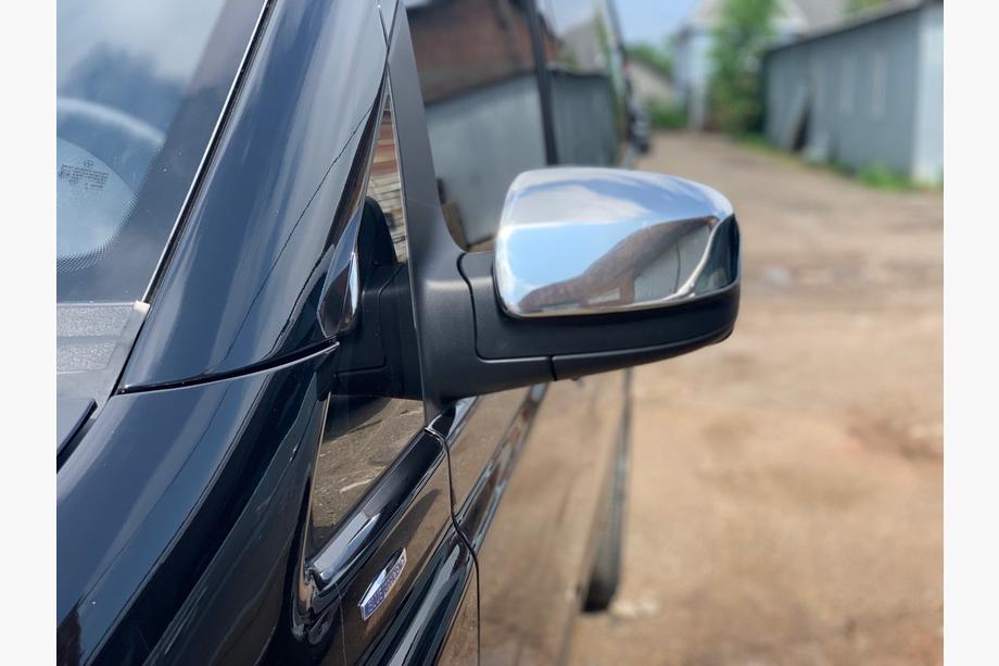 Mercedes Vito W639 2004-2014 Chrome Mirror Covers Vito 2010-2015 (2 pcs) OmsaLine - Italian Stainless Steel Photo 12