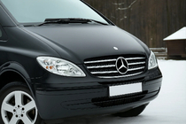 Mercedes Vito W639 2004-2014 Grille Trim 2004-2010 Stainless Steel Carmos - Turkish Stainless Steel photo 1