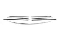 Mercedes Viano 2004-2014 Grille Covers Chrome (7 pcs, Stainless Steel) Carmos - Turkish Stainless Steel photo 2