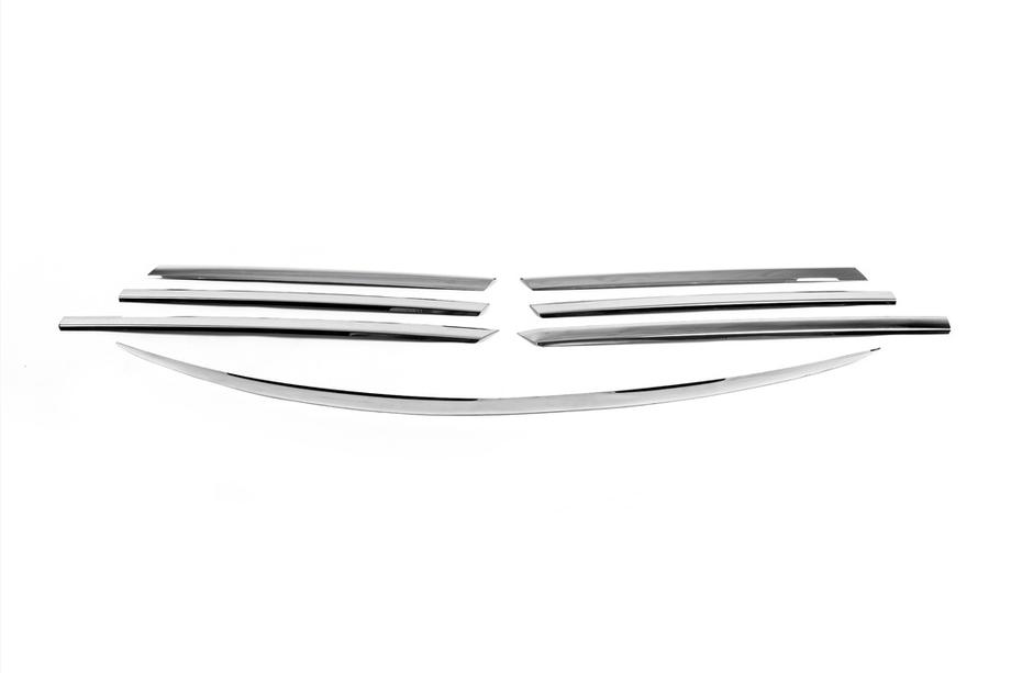 Mercedes Vito W639 2004-2014 Grille Trim 2004-2010 Stainless Steel OmsaLine - Italian Stainless Steel Photo 2