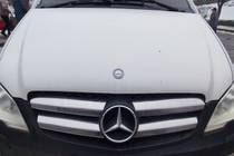 Mercedes Vito W639 2004-2014 Grille Covers 2010-2015 Stainless Steel OmsaLine - Italian Stainless Steel photo 3
