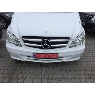 Grille Covers 2010-2015 Stainless Steel Mercedes Vito W639 2004-2014 photo 4