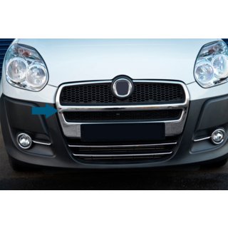 Grille Covers (2010-2015, Full, Stainless Steel) Fiat Doblo II 2010-2022 photo 3