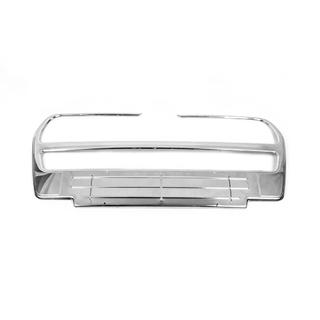 Grille Covers (2010-2015, Full, Stainless Steel) Fiat Doblo II 2010-2022 photo 4