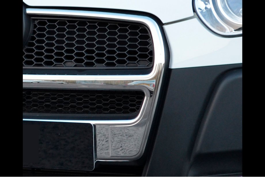 Fiat Doblo II 2010-2022 Grille Covers (2010-2015, Full, Stainless Steel) Carmos - Turkish Stainless Steel Photo 6