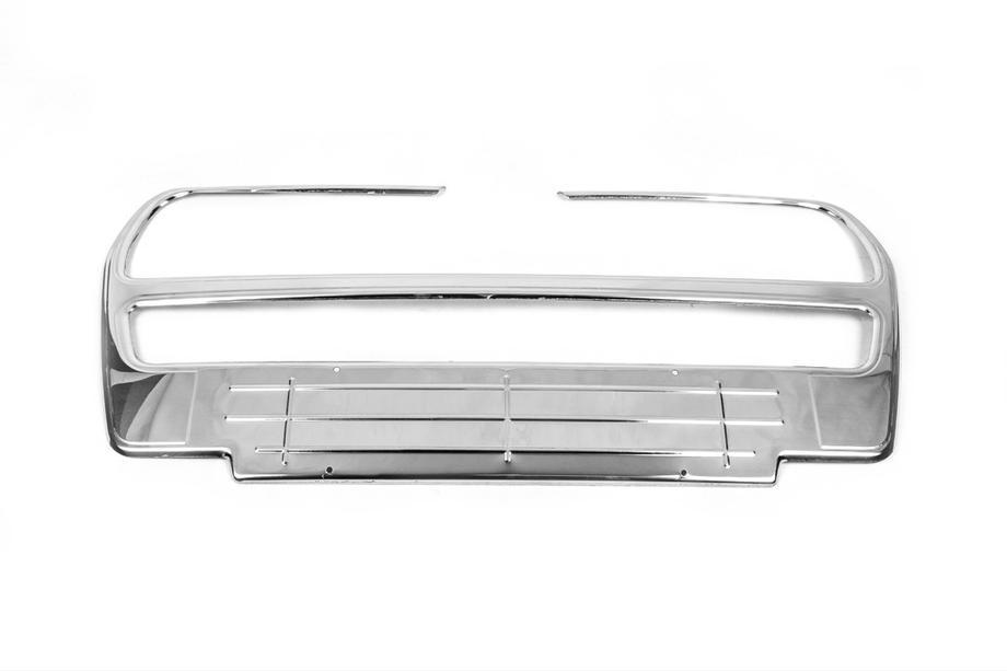 Fiat Doblo II 2010-2022 Grille Covers (2010-2015, Full, Stainless Steel) Carmos - Turkish Stainless Steel Photo 4
