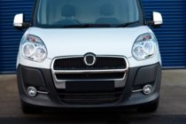 Fiat Doblo II 2010-2022 Fog Light Trims with Stripes (2010-2015, 4 pcs, Stainless Steel) Carmos - Turkish Stainless Steel photo 5