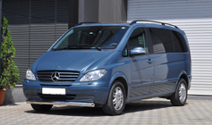 Mercedes Vito W639 2004-2014 Front Bar ST008 (Stainless Steel) 2004-2010, 70mm photo 2