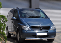 Mercedes Vito W639 2004-2014 Front Bar ST008 (Stainless Steel) 2004-2010, 70mm photo 3