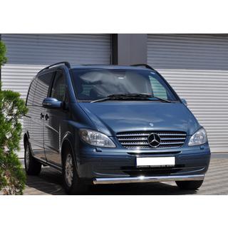 Front Bar ST008 (Stainless Steel) Mercedes Vito W639 2004-2014 photo 3