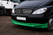 Mercedes Vito W639 2004-2014 BRB V1 Front Bumper Lip (paintable) Year 2004-2010 photo 5