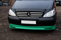 Mercedes Vito W639 2004-2014 BRB V1 Front Bumper Lip (paintable) Year 2004-2010 photo 4