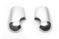 Ford Transit 2000–2014 Chrome Mirror Covers (2 pcs) Carmos - Polished Stainless Steel photo 2