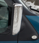 Ford Transit 2000–2014 Chrome Mirror Covers (2 pcs) Carmos - Polished Stainless Steel photo 5
