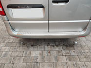 Mercedes Vito/V-class W447 2014- Rear Bumper Protector OmsaLine Stainless Steel Glossy photo 12
