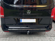 Mercedes Vito/V-class W447 2014- Rear Bumper Protector OmsaLine Stainless Steel Glossy photo 5