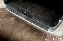 Mercedes Vito/V-class W447 2014- Rear Bumper Protector OmsaLine Stainless Steel Glossy photo 4