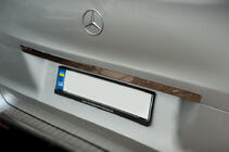Mercedes Vito/V-class W447 2014- Rear Bumper Protector OmsaLine Stainless Steel Glossy photo 8