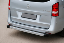 Mercedes Vito/V-class W447 2014- Rear Bar Moonlight (Aluminum) Grey Matte photo 1