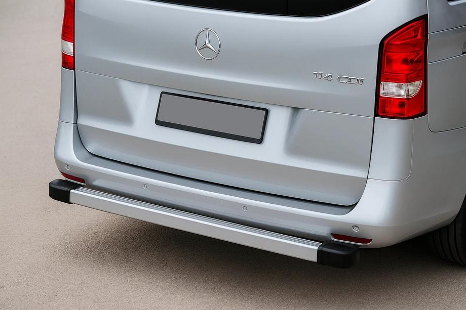 Mercedes Vito/V-class W447 2014- Rear Bar Moonlight (Aluminum) Grey Matte Image