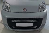 Fiat Fiorino/Qubo 2008-2024 Grille Covers (4 pcs, Stainless Steel) Carmos - Turkish Stainless Steel photo 1