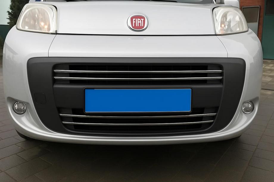 Fiat Fiorino/Qubo 2008-2024 Grille Covers (4 pcs, Stainless Steel) Photo 3