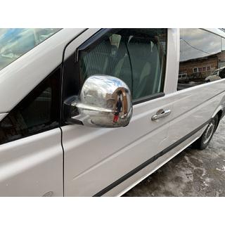 Chrome Mirror Covers VITO 2004-2010 (2 pcs) Mercedes Viano 2004-2014 photo 4