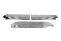 Mercedes Viano 2004-2014 Stainless Steel Door Sill Protectors OmsaLine 3 pcs, OmsaLine - Italian Stainless Steel photo 2