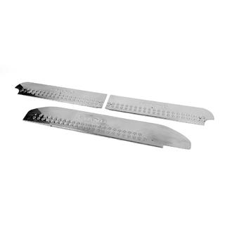 Stainless Steel Door Sill Protectors OmsaLine Mercedes Viano 2004-2014 photo 1