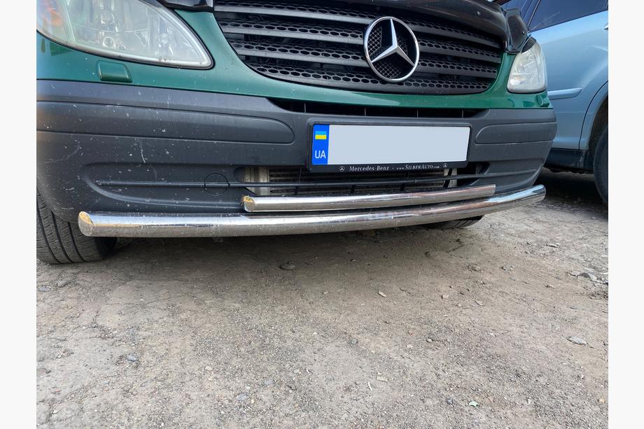 Mercedes Viano 2004-2014 Front Bar ST014 (Stainless Steel) 60/42mm Image
