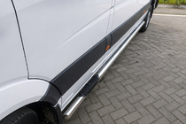 Mercedes Sprinter W906 2006–2018 Side Pipes (2 pcs, Stainless Steel) photo 1