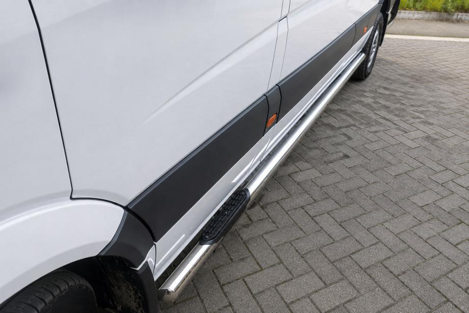 Mercedes Sprinter W906 2006–2018 Side Pipes (2 pcs, Stainless Steel) Image