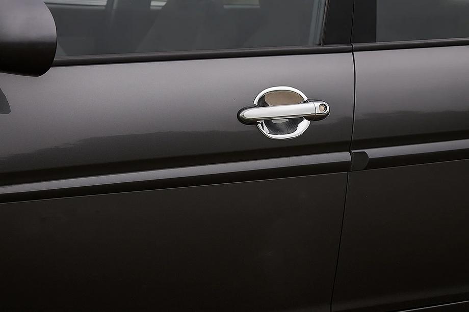 Hyundai Accent 2006-2010 Chrome Handle Inserts (4 pcs, Stainless Steel) Image