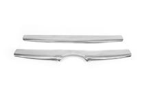 Hyundai Santa Fe 2 2006-2012 Chrome Grille Covers (2006-2010, 2 pcs, stainless steel) photo 2