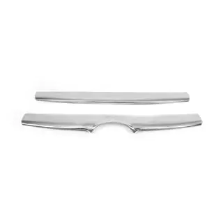 Chrome Grille Covers (2006-2010, 2 pcs, stainless steel) photo 2