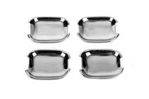 Mercedes E-class W210 1995-2002 Chrome Handle Covers (4 pcs) chrome plastic photo 1