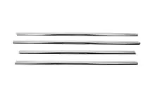 Mercedes ML W164 2005-2011 Exterior window trim stainless steel (4 pcs) photo 8