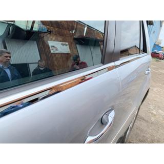 Exterior window trim stainless steel (4 pcs) photo 3