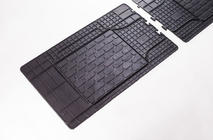 Volkswagen LT 1995-2006 Rear Rubber Floor Mats (2 pcs, Stingray) photo 3