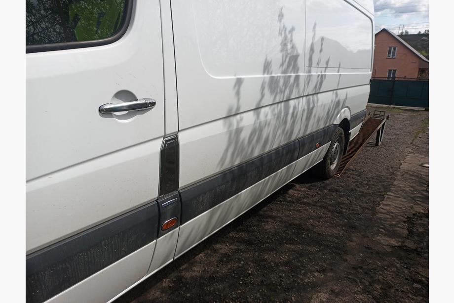 Volkswagen Crafter 2006-2016 Chrome Door Handle Covers (4 pcs, Stainless Steel) OmsaLine - Italian Stainless Steel Photo 5