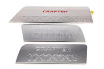 Volkswagen Crafter 2006-2016 LED Door Sill Plates Red photo 2
