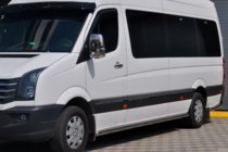 Volkswagen Crafter 2006-2016 Side Bars (2 pcs, Stainless Steel) d60, medium wheelbase photo 2