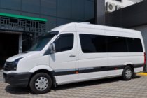 Volkswagen Crafter 2006-2016 Side Bars (2 pcs, Stainless Steel) d60, medium wheelbase photo 1