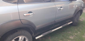 Hyundai Tucson JM 2004- Chrome Door Handle Covers (4 pcs, Stainless Steel) photo 6