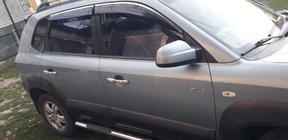 Hyundai Tucson JM 2004- Chrome Door Handle Covers (4 pcs, Stainless Steel) photo 1
