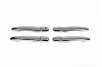 Hyundai Tucson JM 2004- Chrome Door Handle Covers (4 pcs, Stainless Steel) photo 7